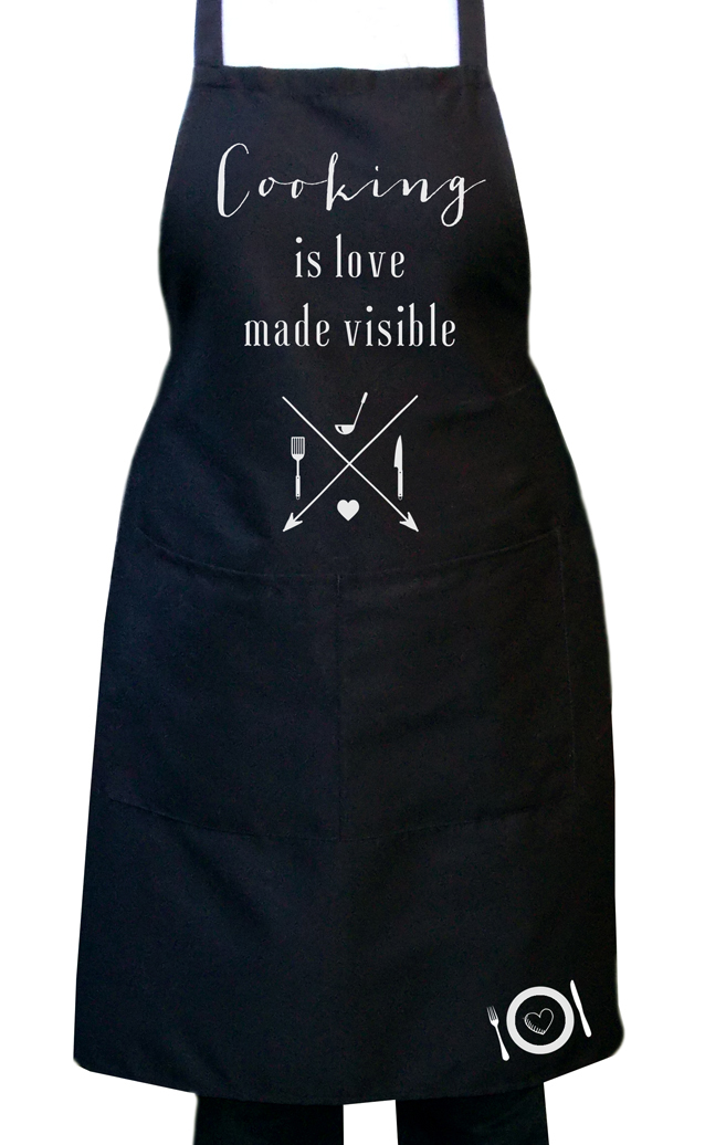 Cooking is love made visible_Black Apron